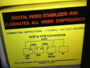 Vhs stabaliser.Copier wanted to buy