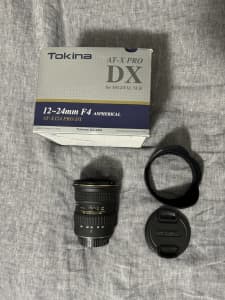 Tonika 12-24 F4 Canon PERFECT CONDITION
