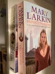 MARY LARKIN FICTION BOOKS X2
