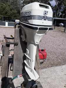 Johnson 15hp outboard