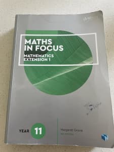 Maths in Focus Ext 1 Yr 11
