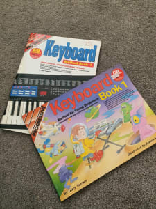 Set of 2 Music Tuition Book & CD Packs - Keyboard For Beginners