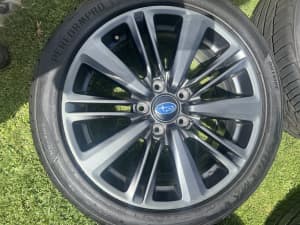 Subaru WRX wheels