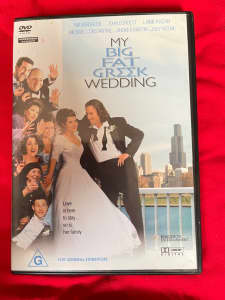 My Big Fat Greek Wedding R4 dvd. John Corbett. Nics dvds
