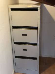 Tall 4 drawer filing cabinet
