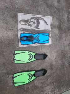 Diving Snorkelling Swimming Flippers