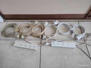 Electric extension leads and power boards 