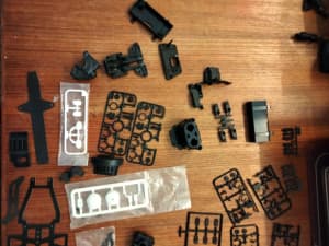 Spare parts for RC cars