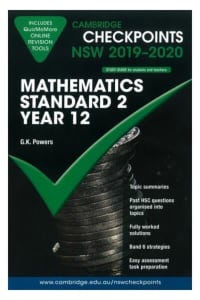 Checkpoints NSW Mathematics Standard 2 Year 12******2020)QMM NSW HSC