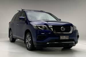 2019 Nissan Pathfinder R52 Series III MY19 ST+ X-tronic 4WD Blue 1 Speed Constant Variable Wagon