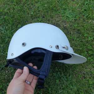 Brand new polocrosse helmet