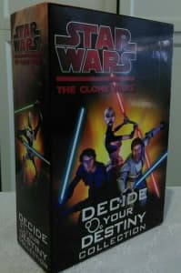 STAR WARS THE CLONE WARS DECIDE YOUR DESTINY COLLECTION BOX SET