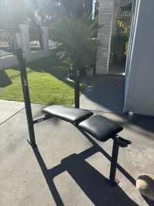 Gym Bench Press Weight Rack