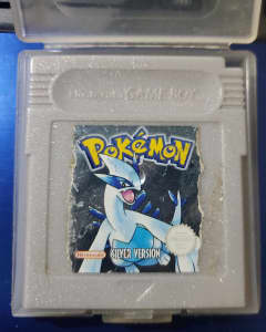 Pokemon Silver Version Nintendo Game Boy Cartridge