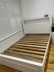 White Queen Sized Bed Frame