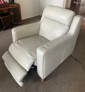 Electric Leather Recliner Arm Chair (Nick Scali)