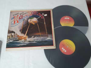The War of the Worlds Jeff Wayne double vinyl LP 1978 record gatefold 