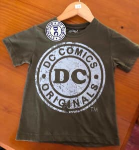 DC Originals T Shirt Kids Licenced Unused