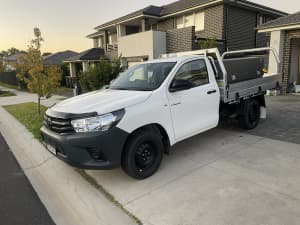 2021 TOYOTA HILUX WORKMATE 5 SP MANUAL C/CHAS