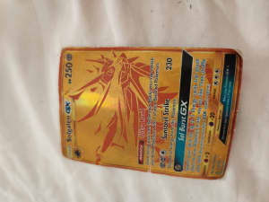 Solgaleo GX 173/156 Full Art Gold Secret Rare Ultra Prism - Pokemon

