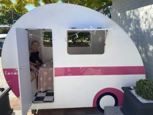 Kids Caravan Cubby House