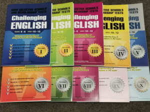 Math English Thinking GA Year 5 Year 6 Selective School Test Books