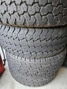 All terrain tyres 4x4