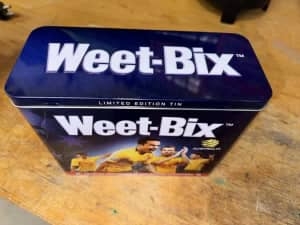Weetbix tin - collectable item