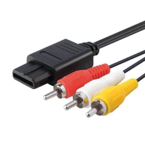 AV Audio Video TV RCA Cable Cord for Nintendo 64 NGC SFC SNES Gam