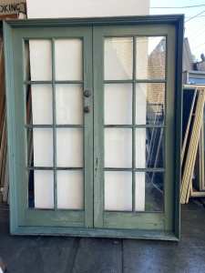FRENCH DOUBLE DOOR SET AND FRAME