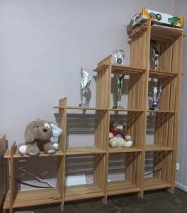 Wooden Display Shelf for living room or kids room