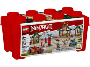 LEGO® 71787 NINJAGO® Creative Ninja Brick Box 530 Pieces Ages 5 NEW