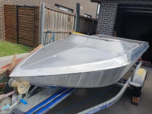 Aluminium plate boat(mini jet boat)