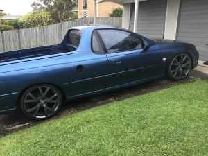 2002 HOLDEN COMMODORE S 5 SP MANUAL UTILITY
