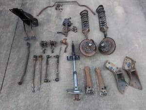 Datsun 120y Suspension, body and engine parts
