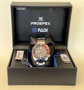 Seiko Prospex Blue Mens PADI Divers Watch - SRPE99K1