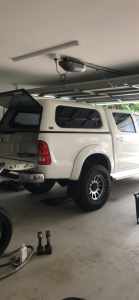 Toyota hilux ARB canopy and tub