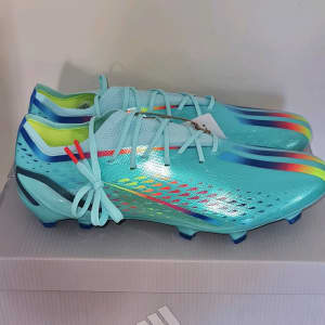 Adidas X Speedportal.1 FG US10.5 US11.5 Brand New Aqua Football Boots 