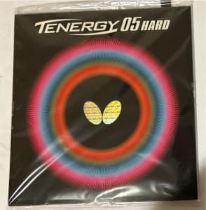 Tenergy 05 Hard 2.1 Black table tennis rubber - NEW