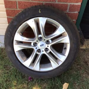 Ref  4 Ford Falcon BA BF FG a rims and tyres 245/45/17  Kelmscott Armadale Area Preview
