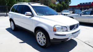 2011 Volvo XC90 P28 MY11 Executive Geartronic White 6 Speed Sports Automatic Wagon