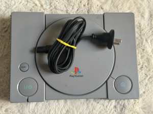 The original PlayStation PlayStation one with chip.