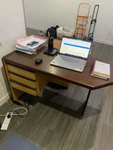 Desk with drawers-suit home office