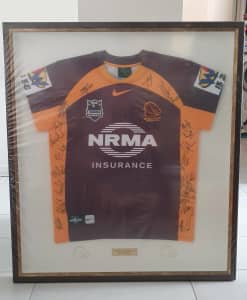 Darren Lockyer Brisbane Broncos Signed Jersey Framed - 3915 – HT Framing &  Memorabilia