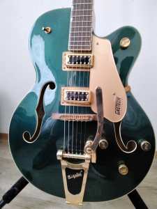 Gretsch G5420tg Caddilac Green ltd hollowbody guitar