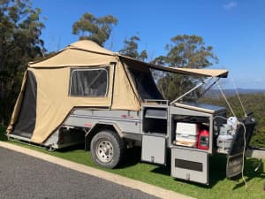 Aussie swag Camper Trailer
