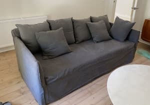 2 x Sofas, 2 x Arm chairs and 1x Ottoman