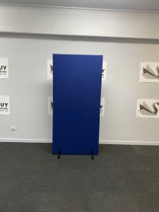 Free Standing Partition-Blue-1800mm high x 850mm wide