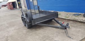 BRAND NEW 8x5 TENDEM PLANT TRAILER WITH FULL RAMP AUSSI BUILT
