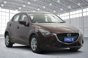 2018 Mazda 2 DJ2HAA Neo SKYACTIV-Drive Burgundy 6 Speed Sports Automatic Hatchback